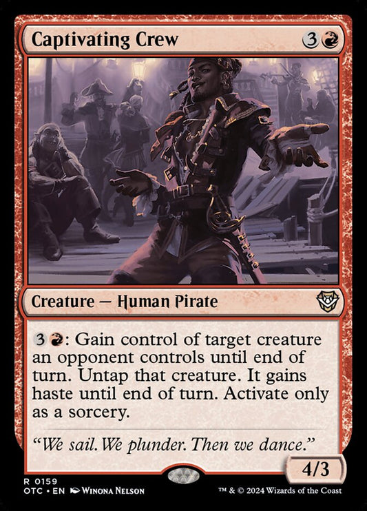 MTG Card Title: Captivating Crew OTC/159