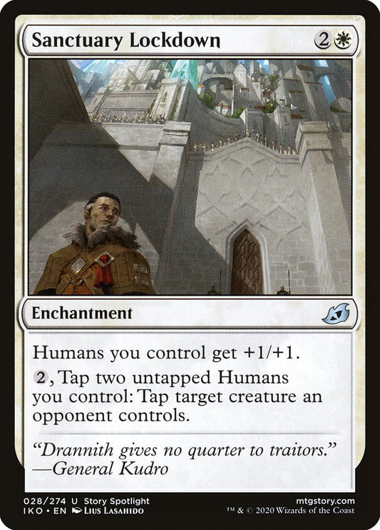 MTG Card Title: Sanctuary Lockdown IKO/28