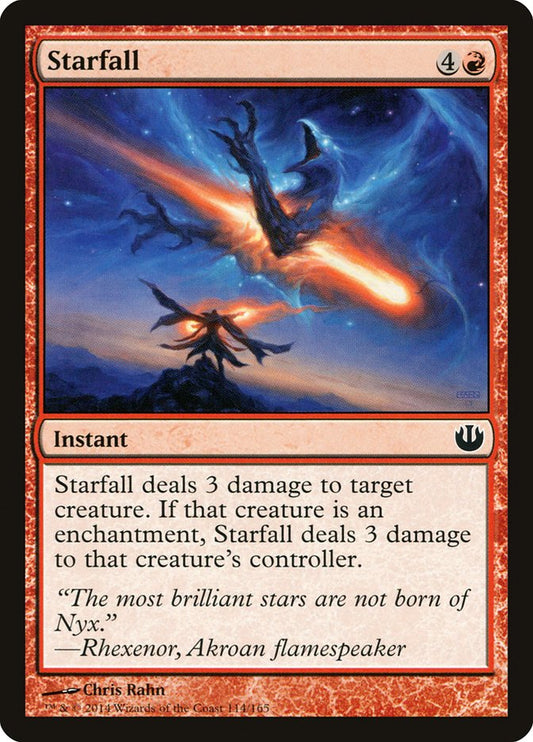 MTG Card Title: Starfall JOU/114