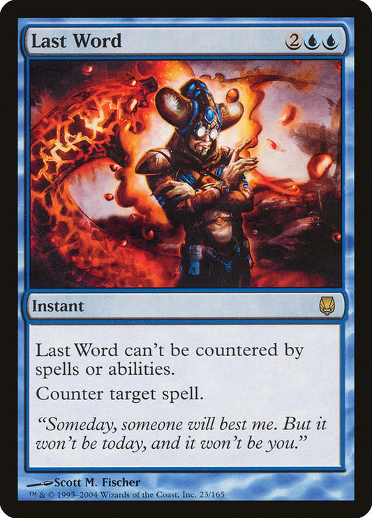 MTG Card Title: Last Word DST/23