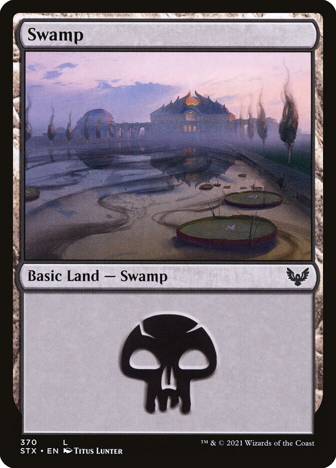 MTG Card Title: Swamp STX/370