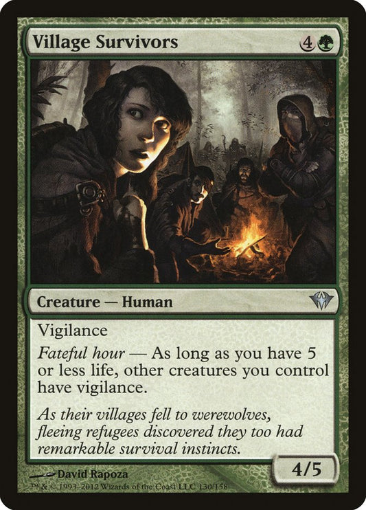 MTG Card Title: Village Survivors DKA/130