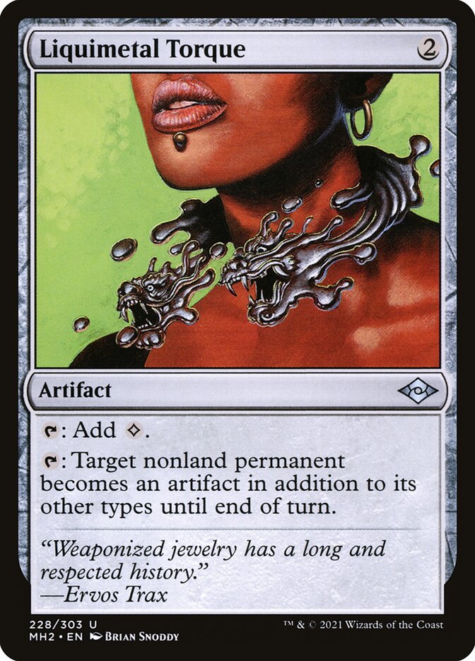 MTG Card Title: Liquimetal Torque MH2/228