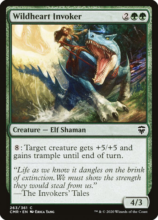 MTG Card Title: Wildheart Invoker CMR/263