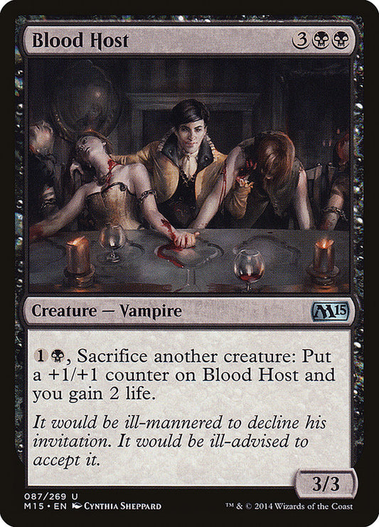 MTG Card Title: Blood Host M15/87
