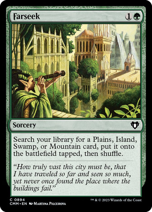 MTG Card Title: Farseek CMM/894