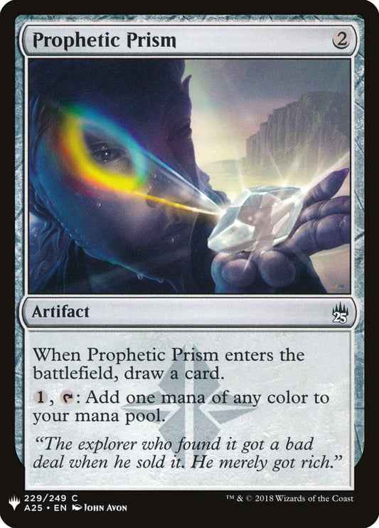MTG Card Title: Prophetic Prism PLST/A25-229