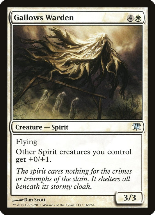 MTG Card Title: Gallows Warden ISD/16