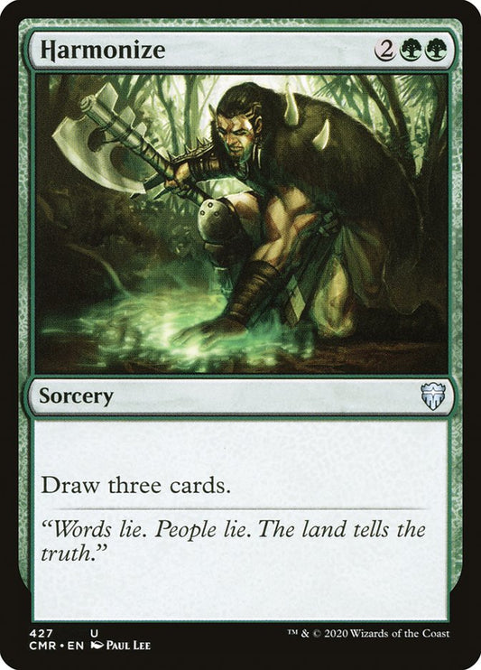 MTG Card Title: Harmonize CMR/427
