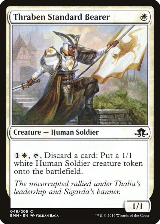 MTG Card Title: Thraben Standard Bearer EMN/48
