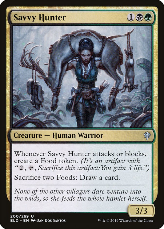 MTG Card Title: Savvy Hunter ELD/200