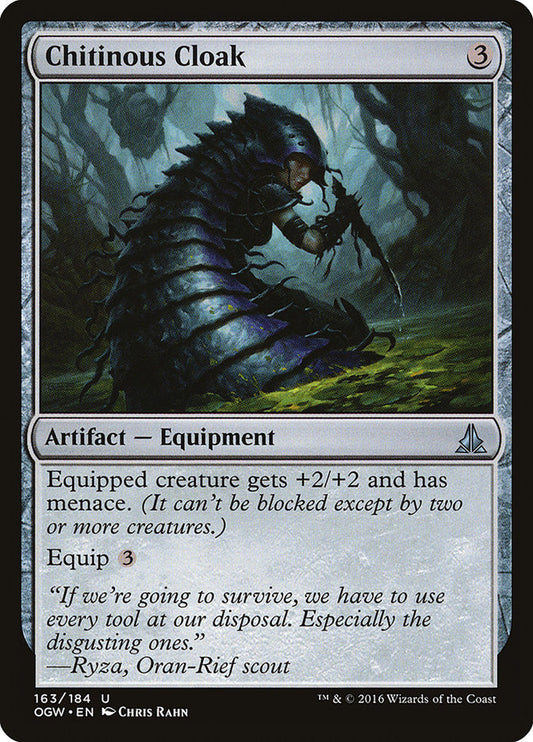 MTG Card Title: Chitinous Cloak OGW/163