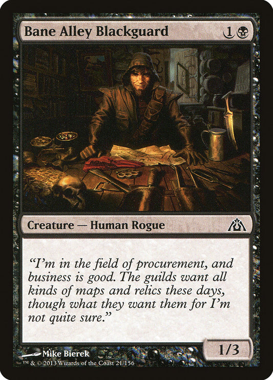 MTG Card Title: Bane Alley Blackguard DGM/21