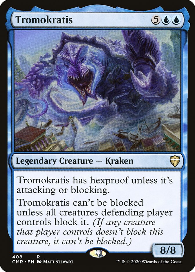 MTG Card Title: Tromokratis CMR/408