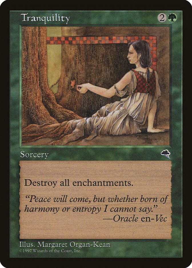 MTG Card Title: Tranquility TMP/261