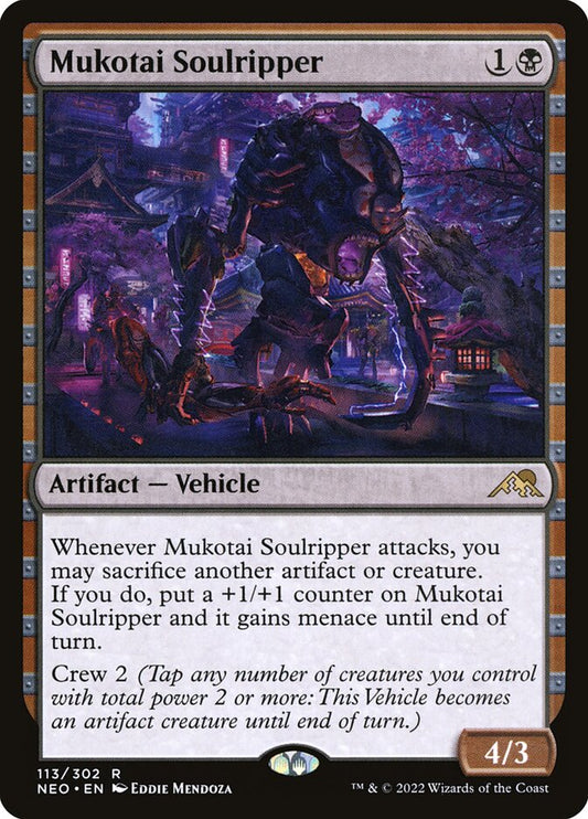 MTG Card Title: Mukotai Soulripper NEO/113
