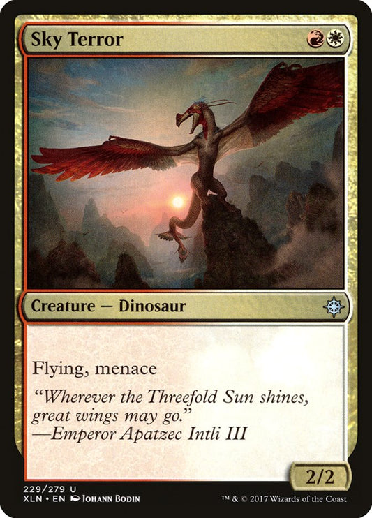 MTG Card Title: Sky Terror XLN/229