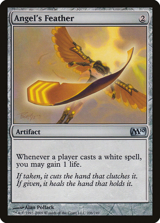 MTG Card Title: Angel's Feather M10/206