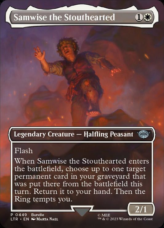 MTG Card Title: Samwise the Stouthearted LTR/449