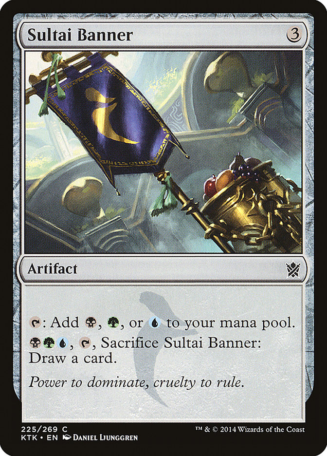 MTG Card Title: Sultai Banner KTK/225