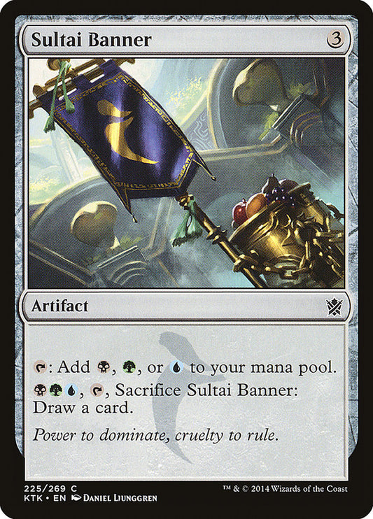 MTG Card Title: Sultai Banner KTK/225