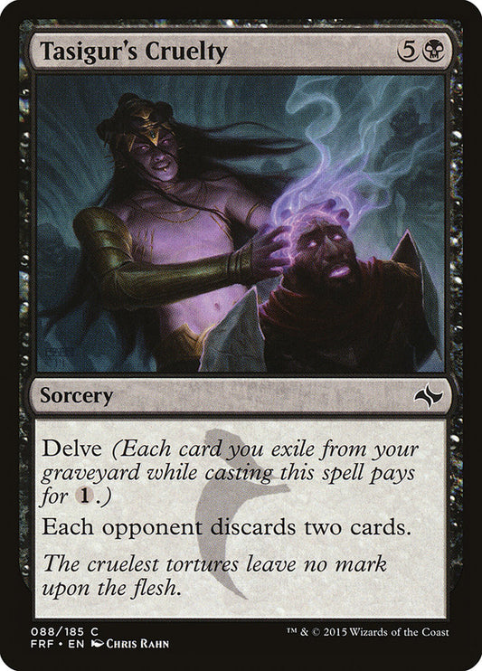 MTG Card Title: Tasigur's Cruelty FRF/88