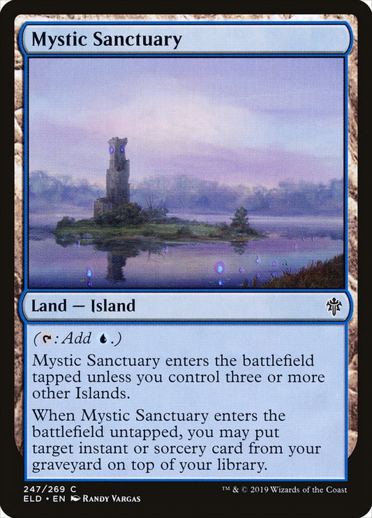 MTG Card Title: Mystic Sanctuary ELD/247