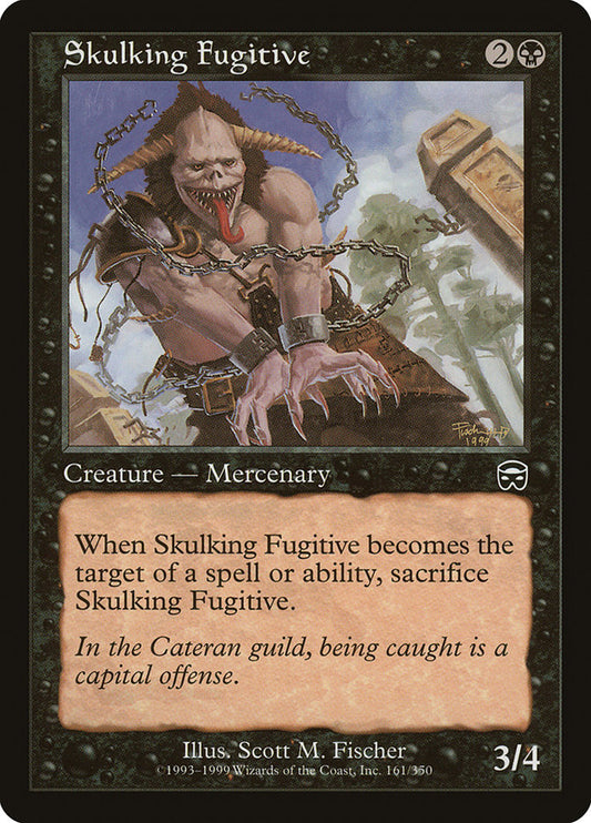 MTG Card Title: Skulking Fugitive MMQ/161