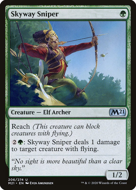 MTG Card Title: Skyway Sniper M21/206