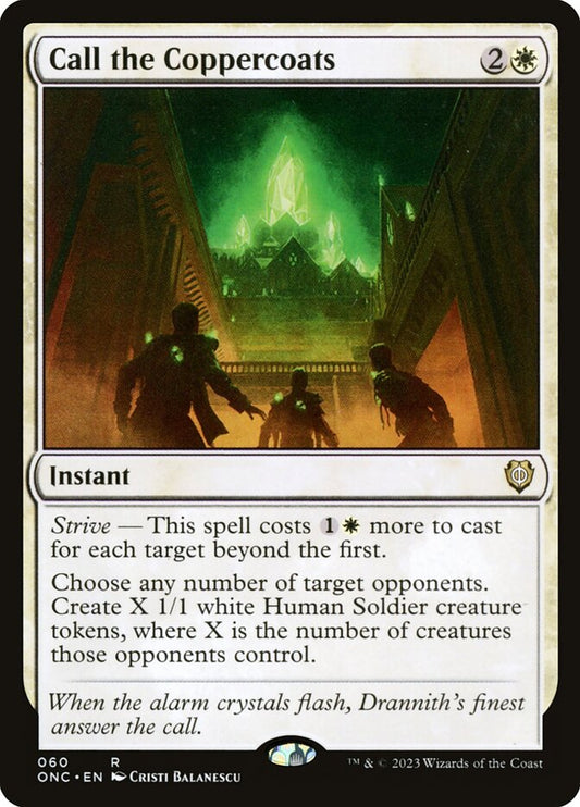 MTG Card Title: Call the Coppercoats ONC/60