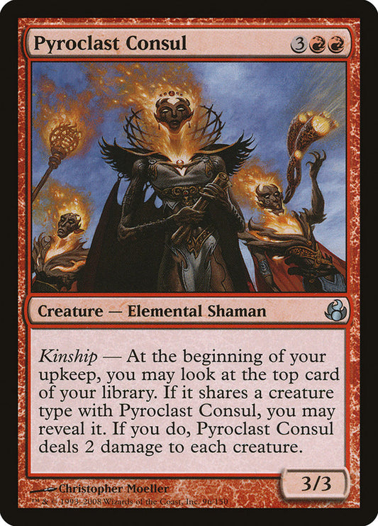 MTG Card Title: Pyroclast Consul MOR/96
