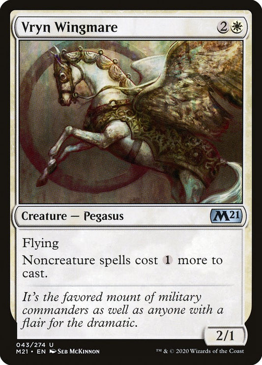 MTG Card Title: Vryn Wingmare M21/43