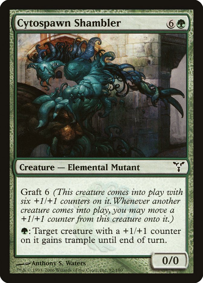 MTG Card Title: Cytospawn Shambler DIS/82