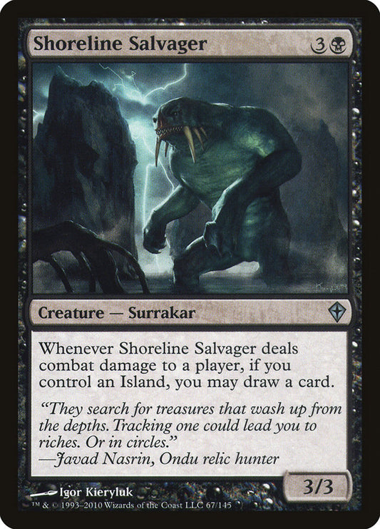 MTG Card Title: Shoreline Salvager WWK/67