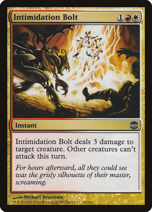 MTG Card Title: Intimidation Bolt ARB/99