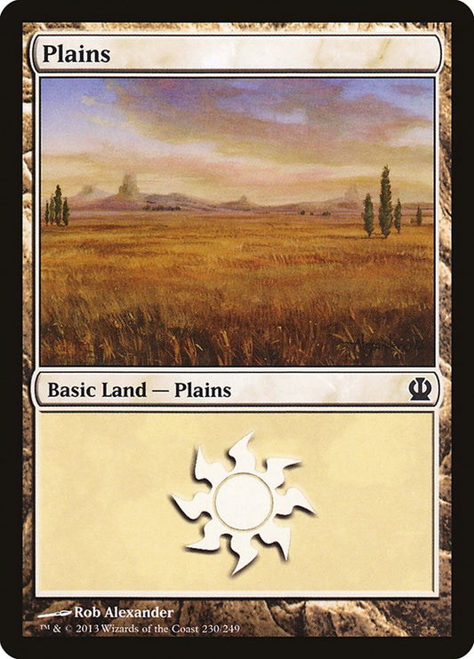 MTG Card Title: Plains THS/230
