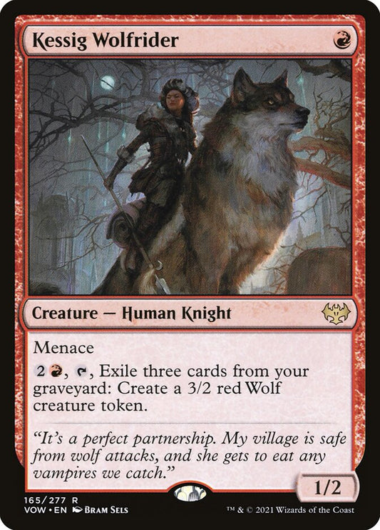 MTG Card Title: Kessig Wolfrider VOW/165