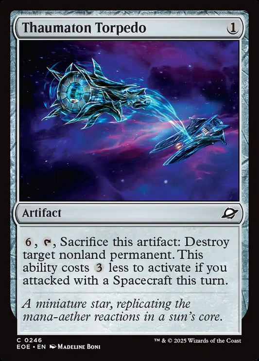 MTG Card Title: Thaumaton Torpedo EOE/246