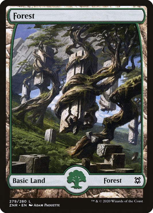 MTG Card Title: Forest ZNR/279
