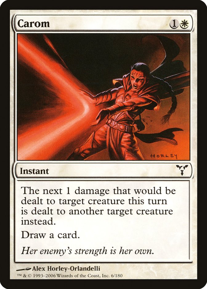 MTG Card Title: Carom DIS/6