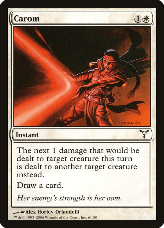 MTG Card Title: Carom DIS/6