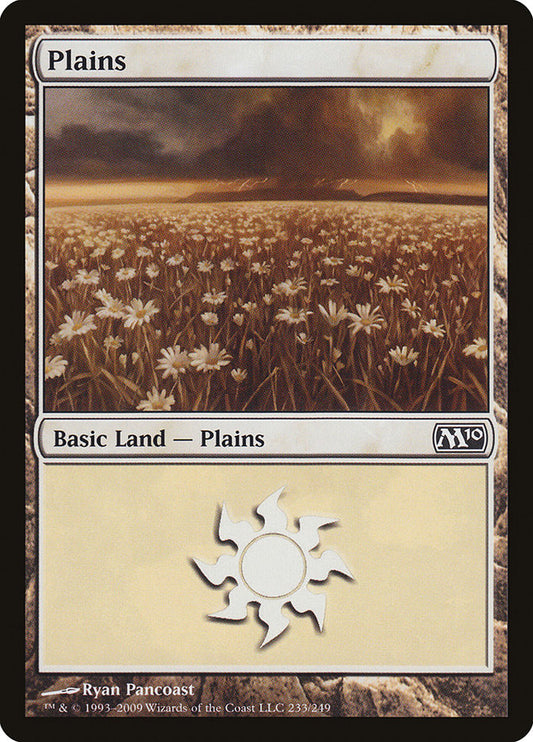 MTG Card Title: Plains M10/233