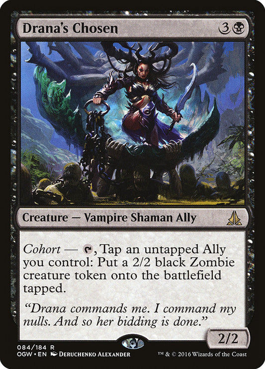 MTG Card Title: Drana's Chosen OGW/84