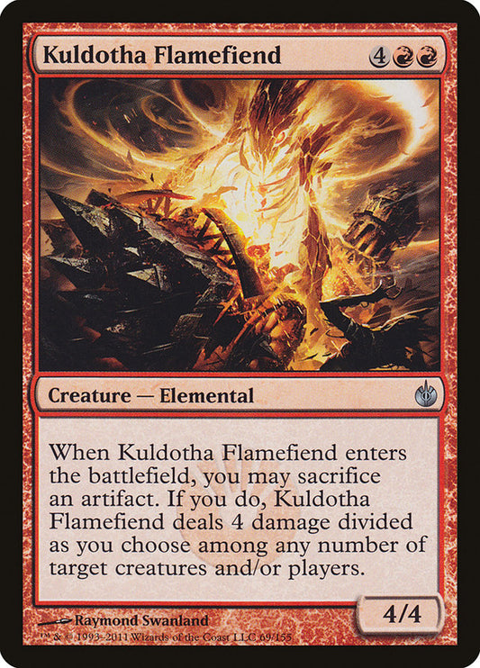 MTG Card Title: Kuldotha Flamefiend MBS/69