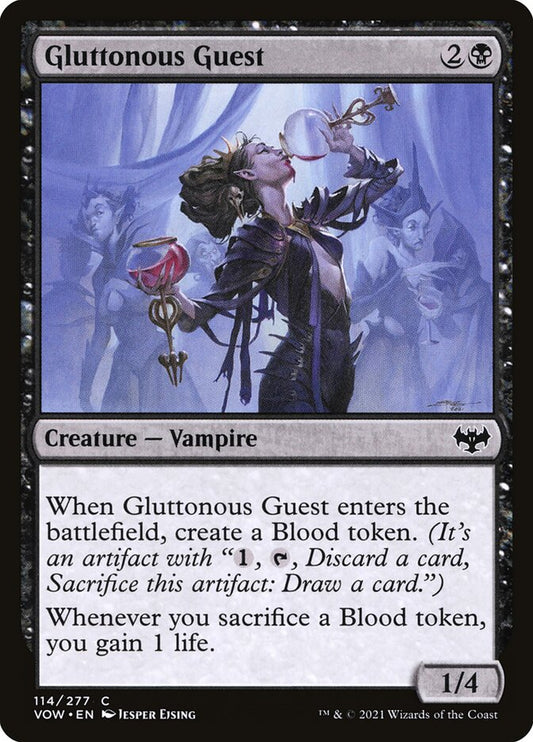 MTG Card Title: Gluttonous Guest VOW/114