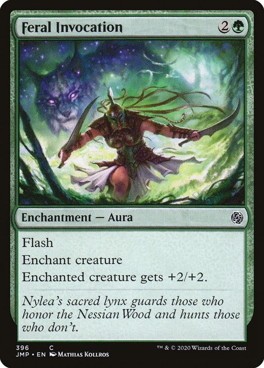 MTG Card Title: Feral Invocation JMP/396