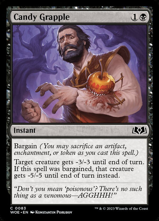 MTG Card Title: Candy Grapple WOE/83