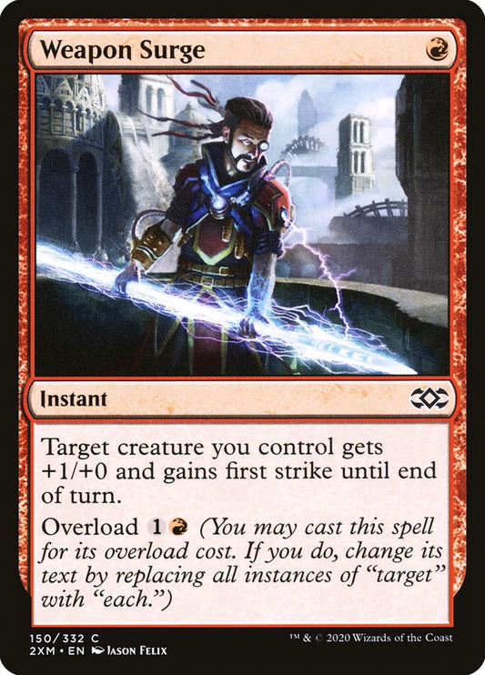 MTG Card Title: Weapon Surge 2XM/150