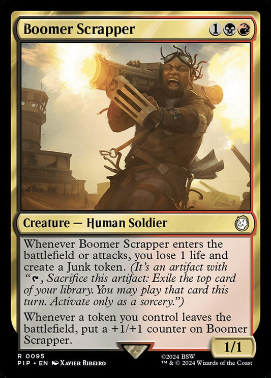 MTG Card Title: Boomer Scrapper PIP/95