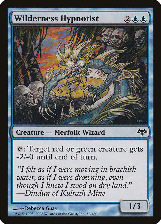MTG Card Title: Wilderness Hypnotist EVE/32